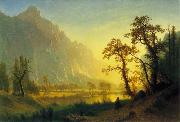 Sunrise, Yosemite Valley Bierstadt